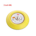 1pcs Polishing Sanding Disc Backing Pad M6/M8 For Pneumatic Sander 2/3/5 Inch For Artificial Stone Power Tool Part Qme 3 inch(M6)