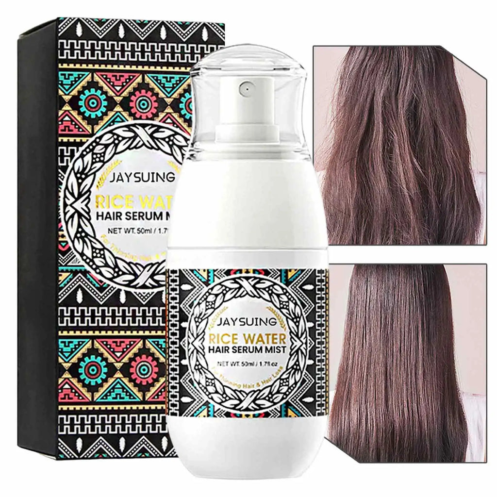 Rice Water Spray Hair Essence Dry Damaged Frizzy Care Nourishes Qme