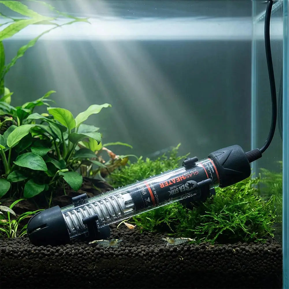 25W-300W Auto Constant Temperature Fish Tank Heating Rod Aquarium Qme