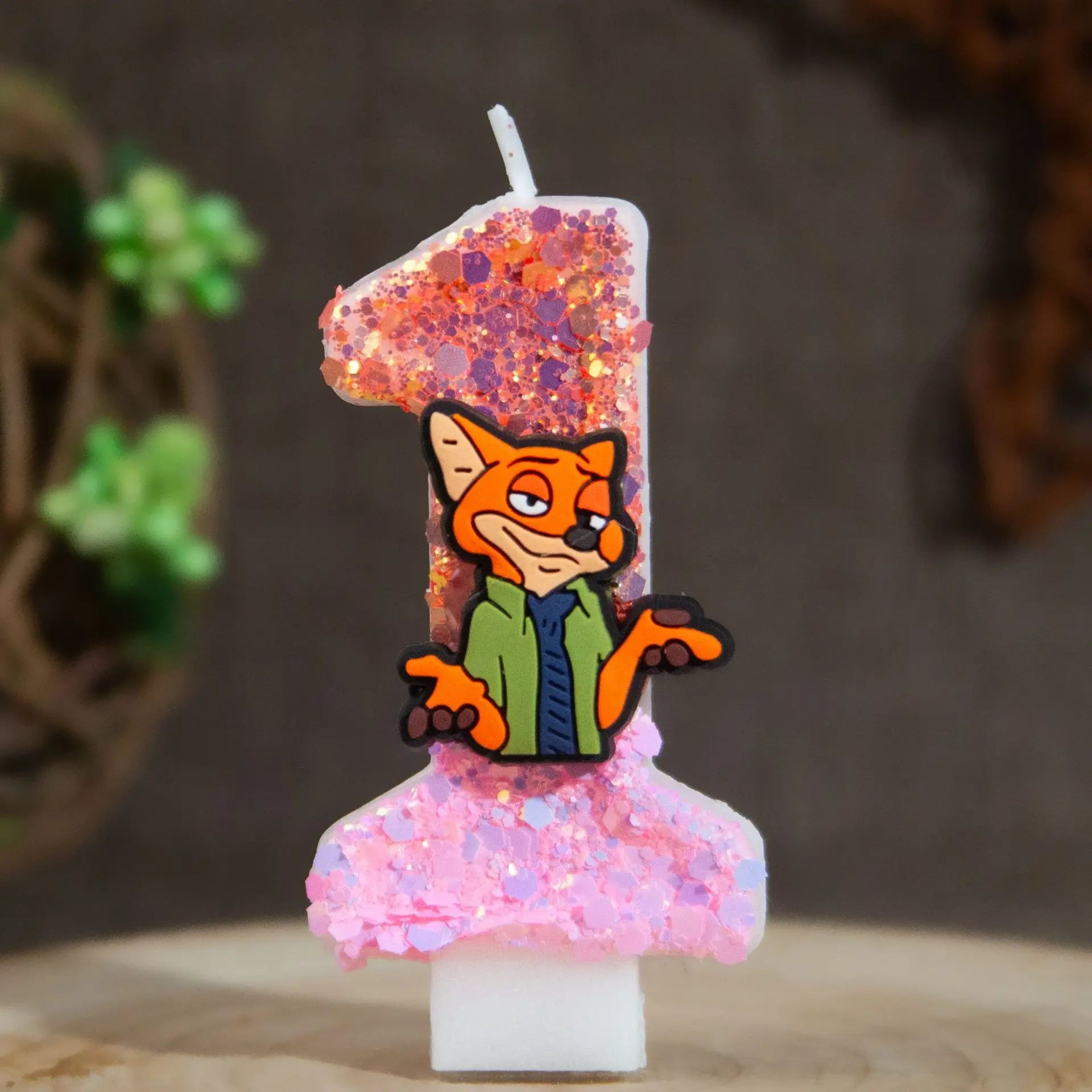 Nick's Birthday Candles Number 0-9 Cake Decorations Candle Student's Qme 1