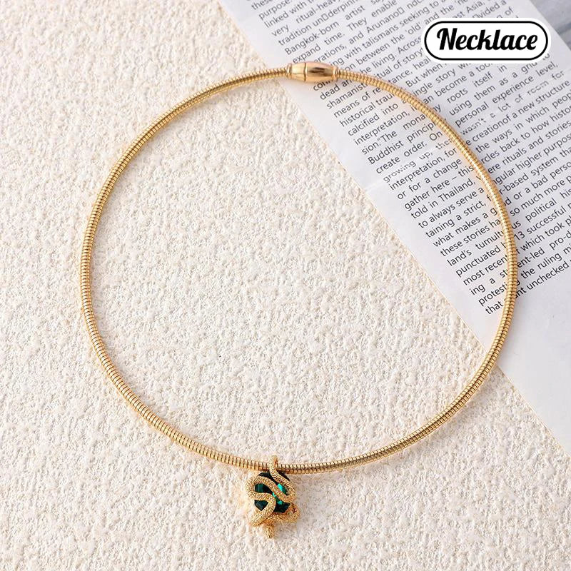 Full Diamond And Large And Small Pearl Open Collar For Women Japanese And Korean Personality Neck Strap Clavicle Chain Qme A14