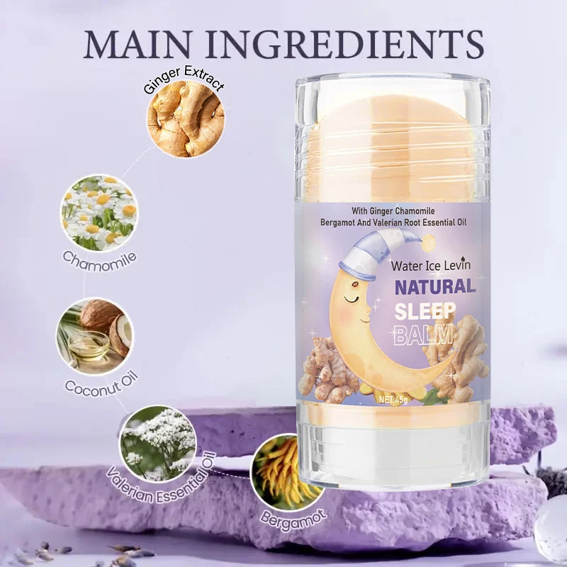 Sleeping Care, Night-Time Skin Care Cream, Comfortable Floral Fragrance, Deep Hydration, Long-Lasting, Fresh and Non-Greasy, 45g Qme