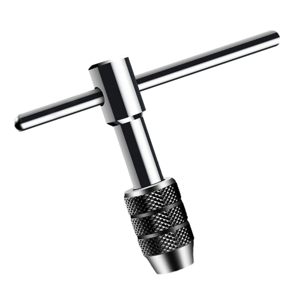 Portable T Tap Wrench Handle Machinist Repair Drill Bit Machine Screw Thread Metric Plug Reamer Manual Hand Tool M3-6 M5-8 M6-12 Qme