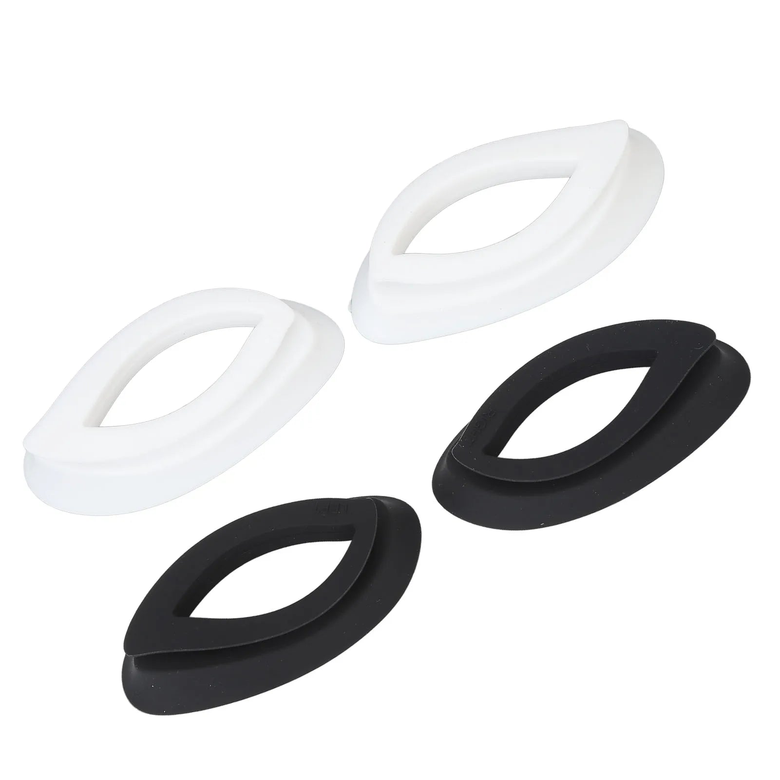LED Facial Cover Eye Cover Silicone Professional Portable Photon Facial Cover Eye Cover 1 Pair for Beauty Salon for Women Qme