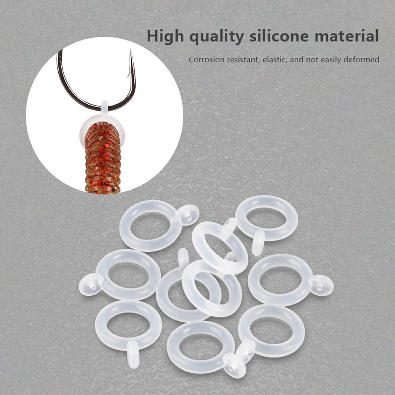 White Pellet Lure Bait Bandage Elastic Transparent Carp Coarse Qme