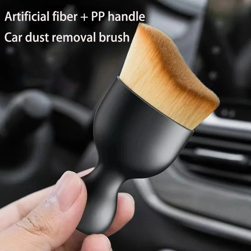 Factory Price Custom Logo Soft Portable Car Cleaning Brush Nylon Tool Qme