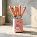 Hello Kitty Kuromi Fork Cute Cartoon-Style Stainless Steel Fruit Fork for Home Use Instagram-Worthy Set Qme 3