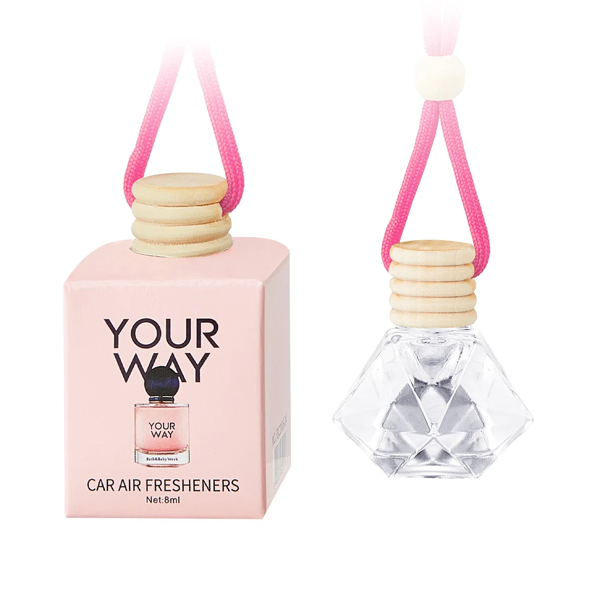 Perfume Bottle Car Long-term Air Freshener Used Interior Accessories Qme YOUR WAY