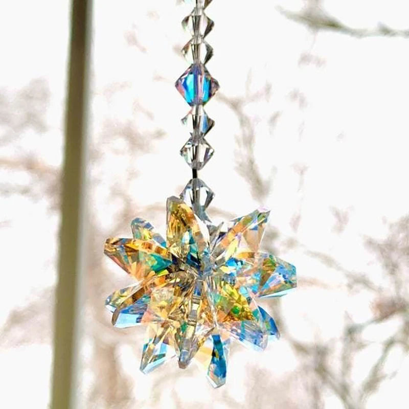 Window Hanging Decor Home Christmas Decoration Fashion Colorful Qme