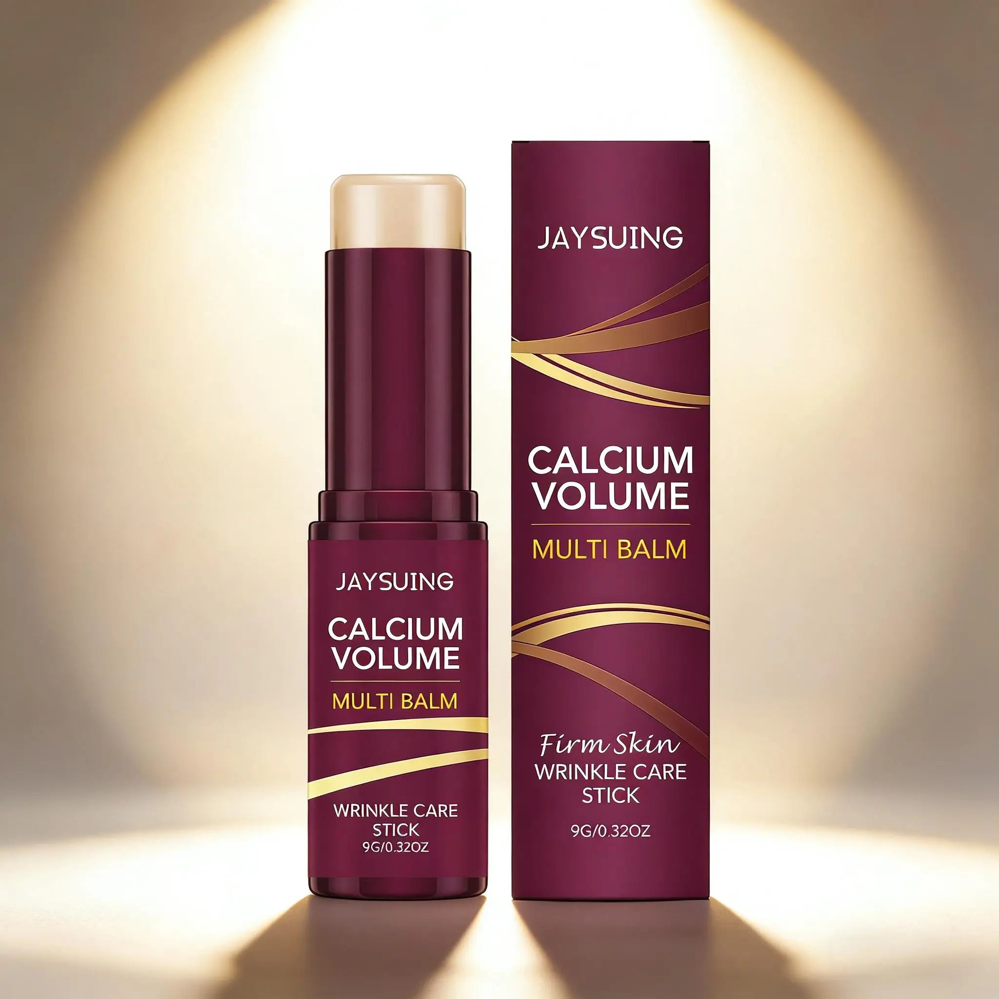 Calcium Volume Multi Balm Stick Reduce Wrinkle Bounce Lifting Firming Skin Deep Moisturizing Lighten Fine Lines Skincare Stick Qme