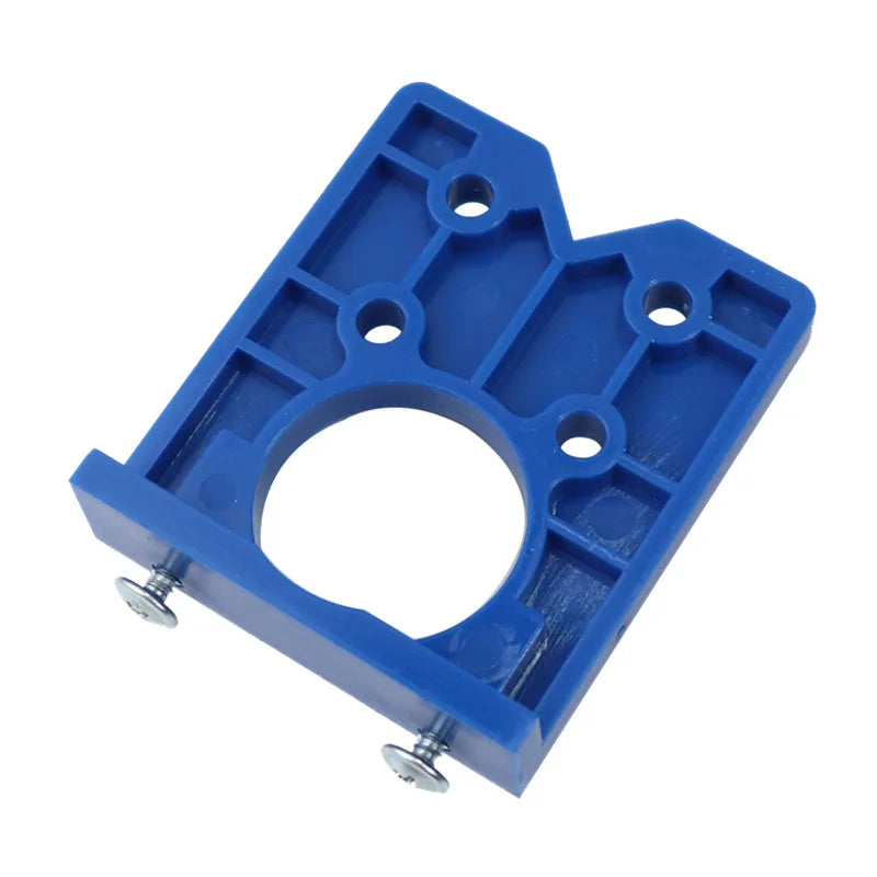 35mm Hinge Hole Drilling Guide Locator DIY Wood Furniture Door Cabinets Hinge Installation Drilling Jig ABS Woodworking Tools Qme A