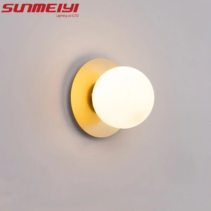 Modern Minimalist and Luxurious Bedroom Bedside Wall Lamp Nordic Minimalist Living Room Background Wall Lamp Staircase Corridor Qme