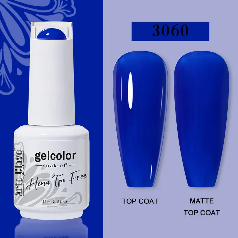Arte Clavo Red Series Nail Polish Party Colors Gel Varnishes All