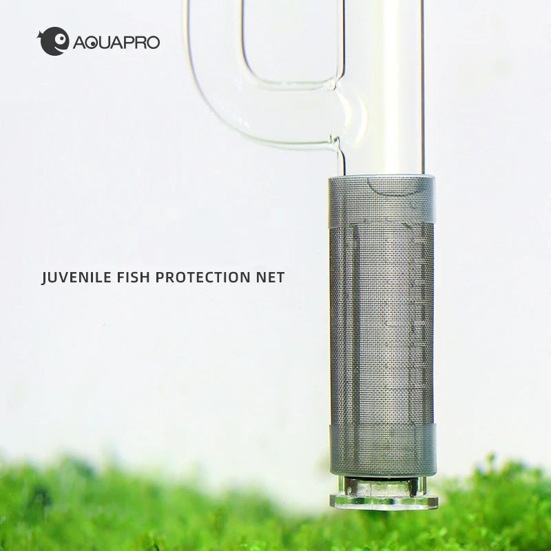 2pcs Aquarium Filter Stainless Steel Inlet Protective Net Cover Small Shrimp Fish Protection Mesh Accessories Water Akvarium Qme