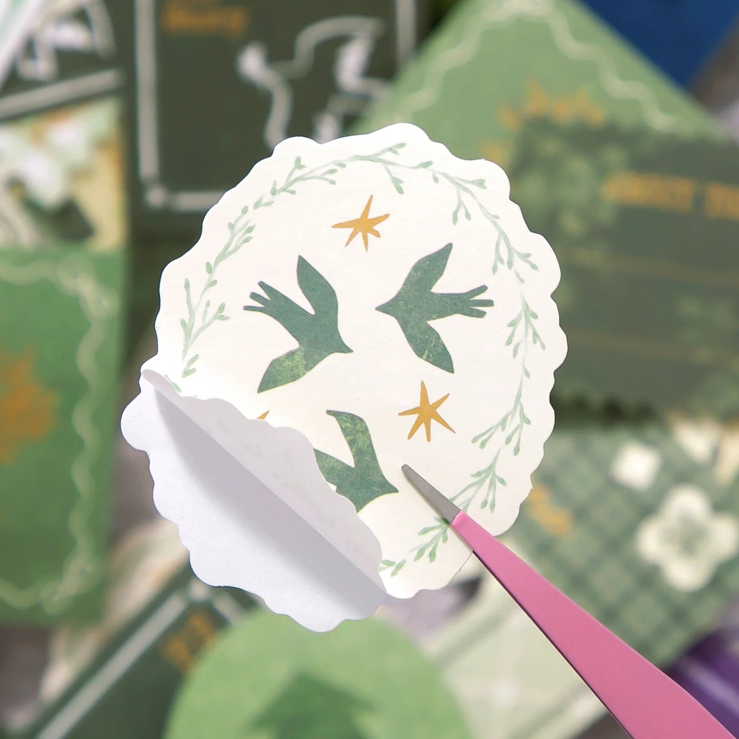 Vintage Memo Paper Sticker Pack, Background Collage Supplies for Journaling, Perfect Gifts for Birthdays & Holidays Qme