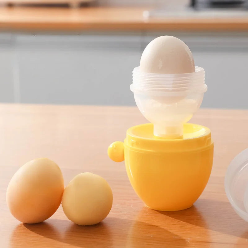 Egg Yolk Shaker Puller Scrambler Gadget Manual Mixing Eggs Spin Maker Qme
