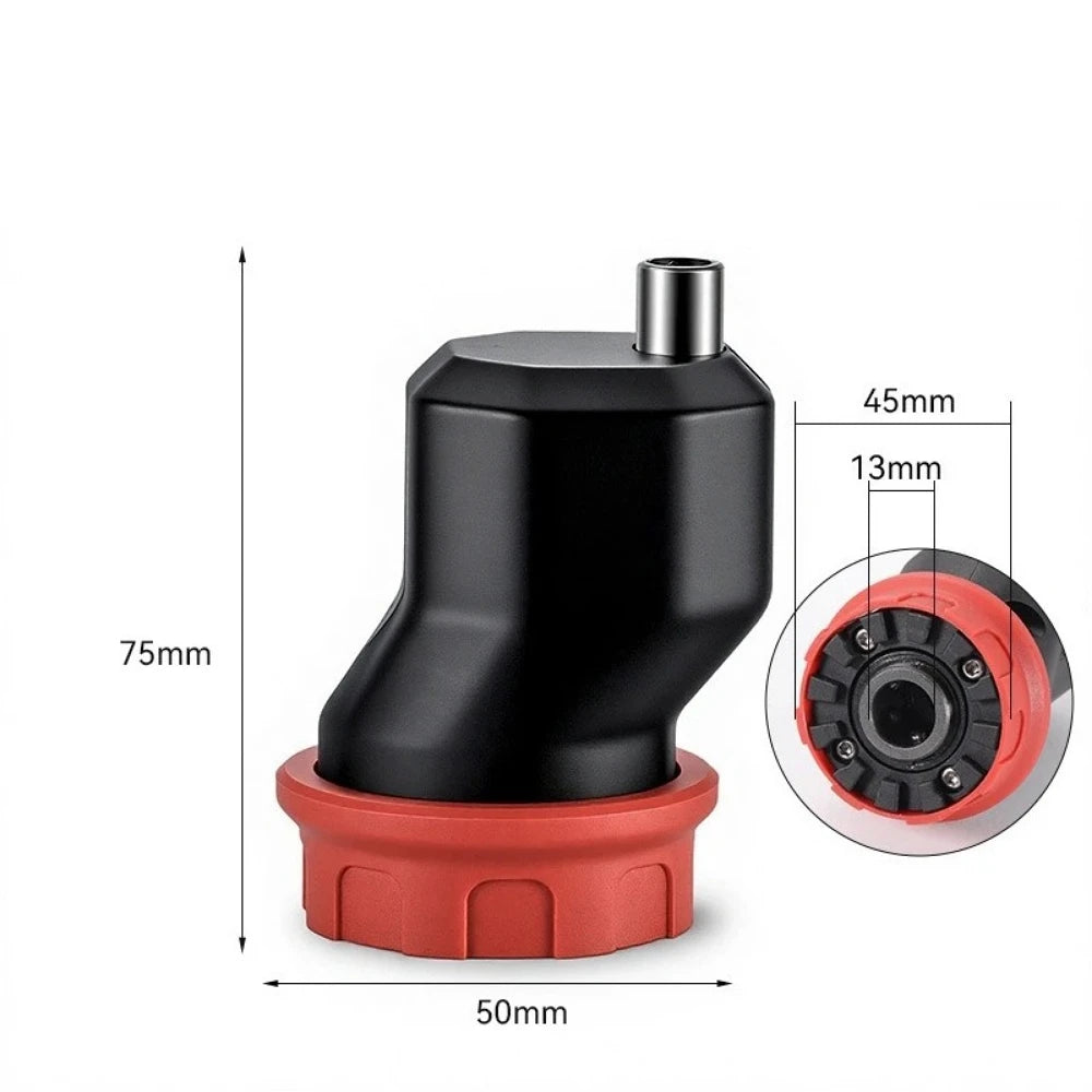 Quick Release Drill Chuck Hex Bit Adapter 6.35mm Connector Matches Standard Bits for Various Corded Cordless Power Drills Qme Type D