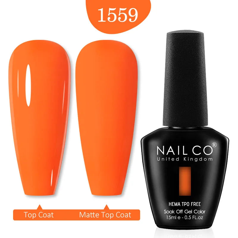 NAILCO Glitter Reflective Series Gel Nail Polish Nails Art Semi