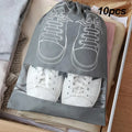 5 Shoes Storage Bag Closet Organizer Non Woven Travel Portable Qme 10pcs