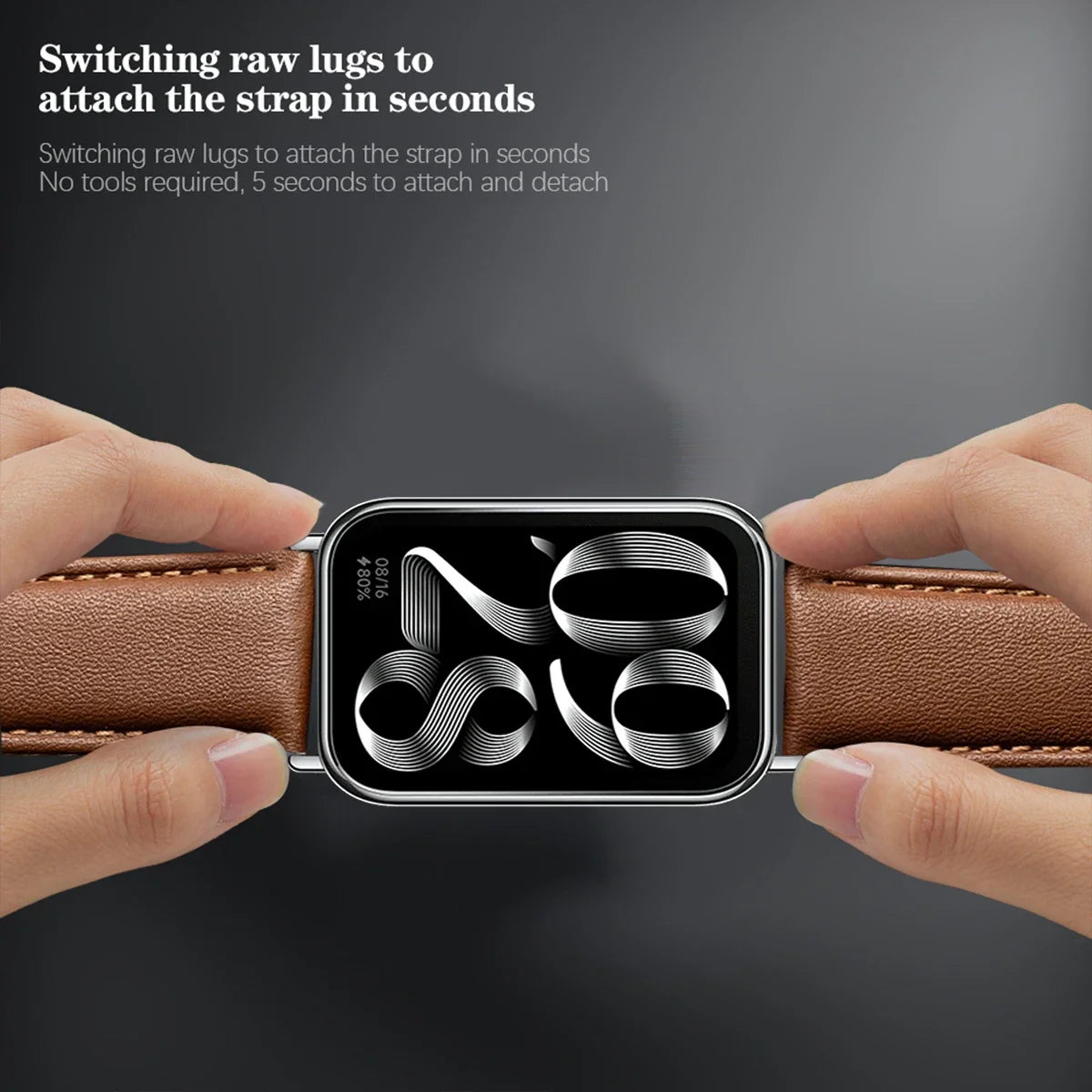 Band Leather Bracelet for Redmi watch 4 Wrist Strap for Xiaomi Mi band 8 pro watchband Smart watch Sports Strap Accessoeies Qme