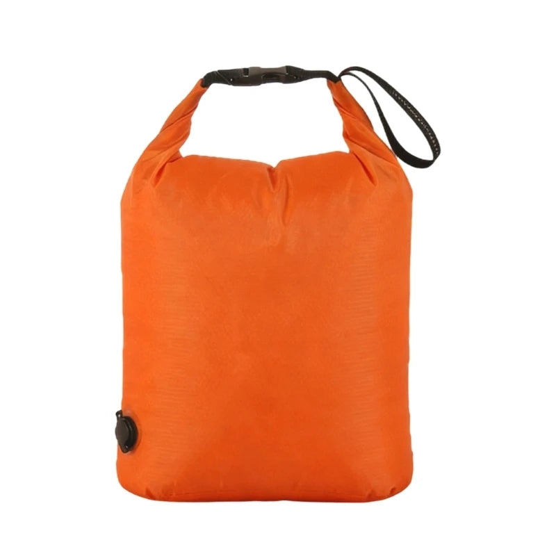 Camping Clothes Storage Bag Manual Air Port Roll Clip Water Resistant Qme M CN