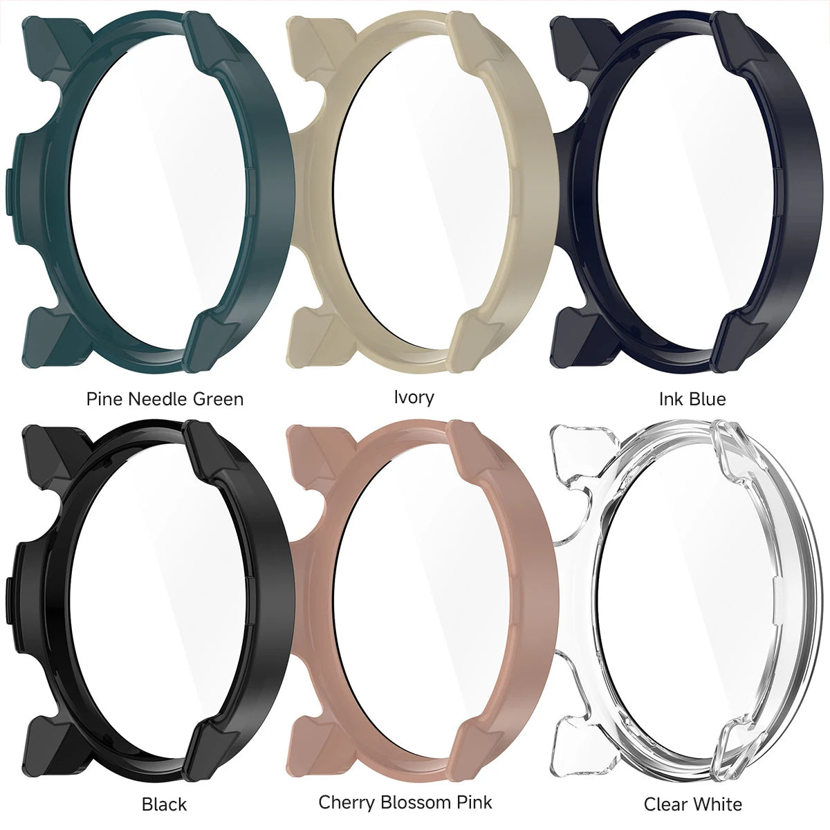 Tempered Glass Case For Coros Pace 3 2 Smart Watch Strap Protective Cover Bumper Pace3 Pace2 Screen Protector Shell Accessories Qme