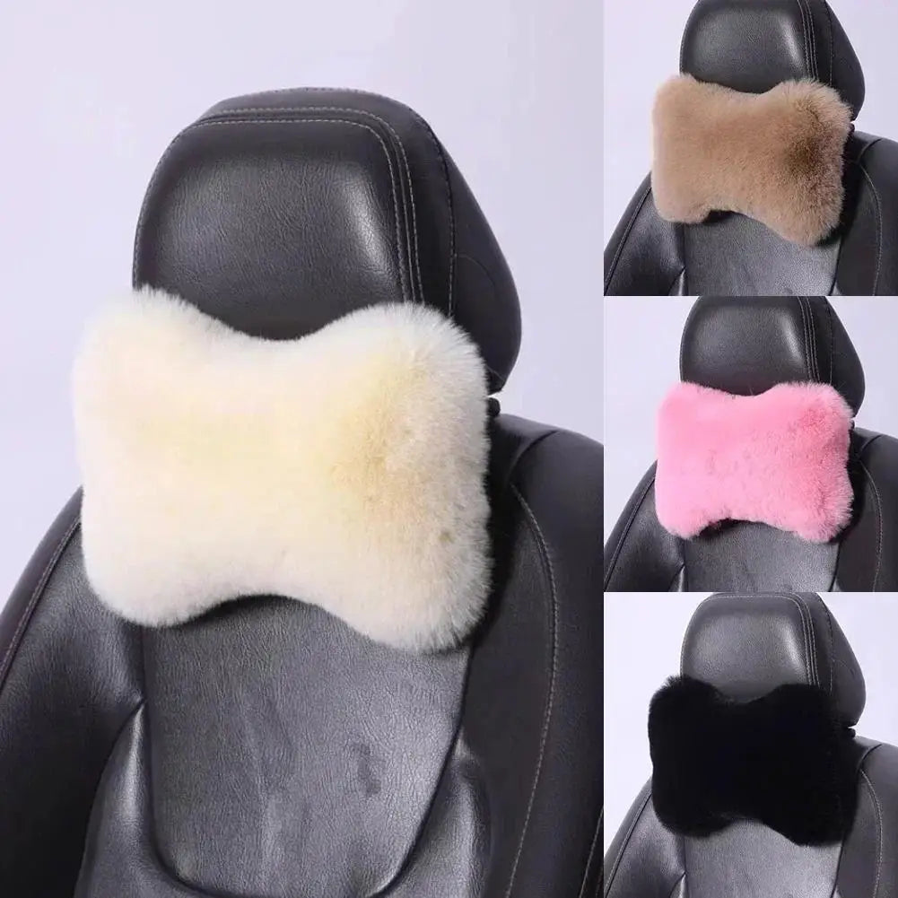 Car seat neck support cushion, car headrest, universal lumbar support cushion Qme