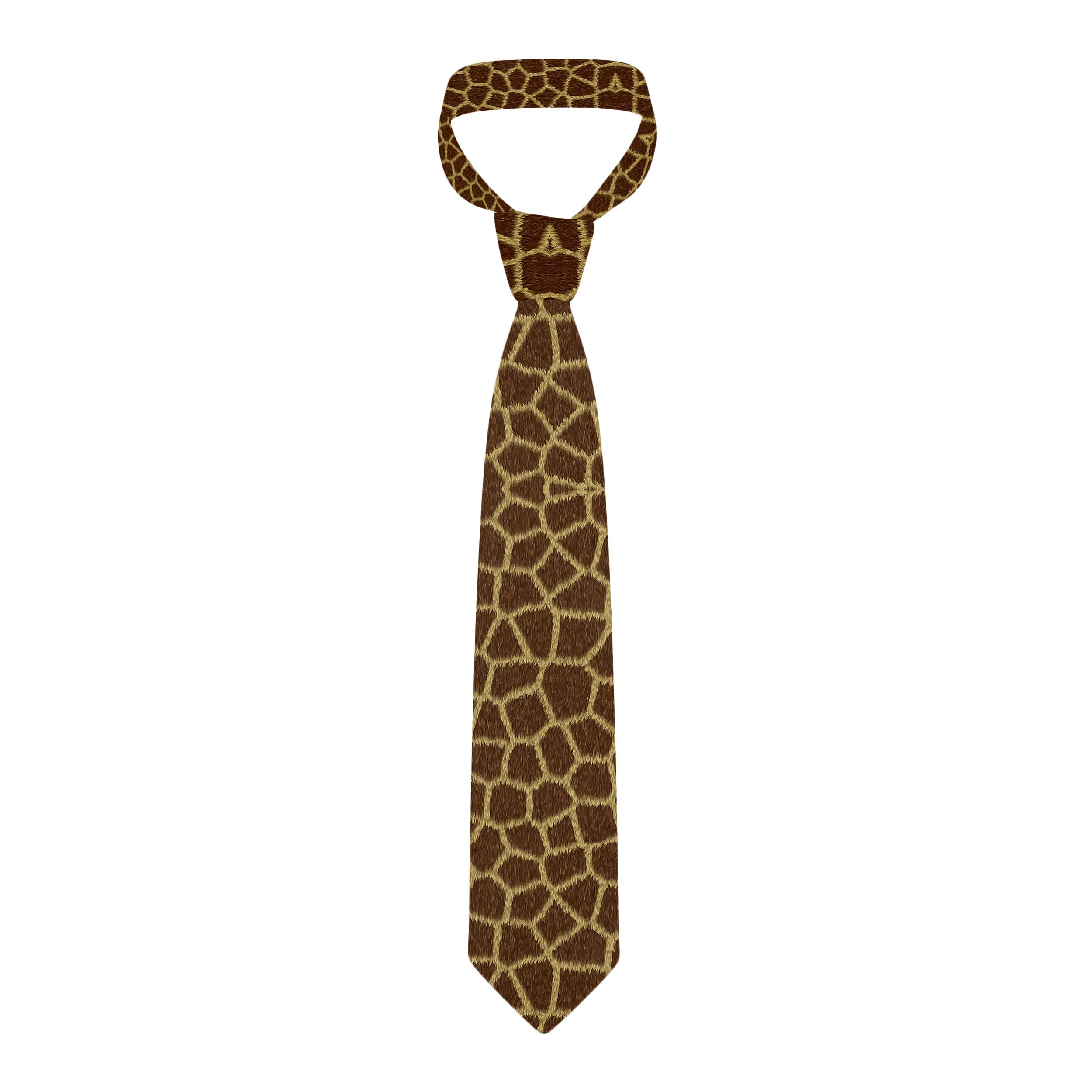 Leopard Snake Sexy Novelty Printed Tie Fashion Casual Creative Men's Qme