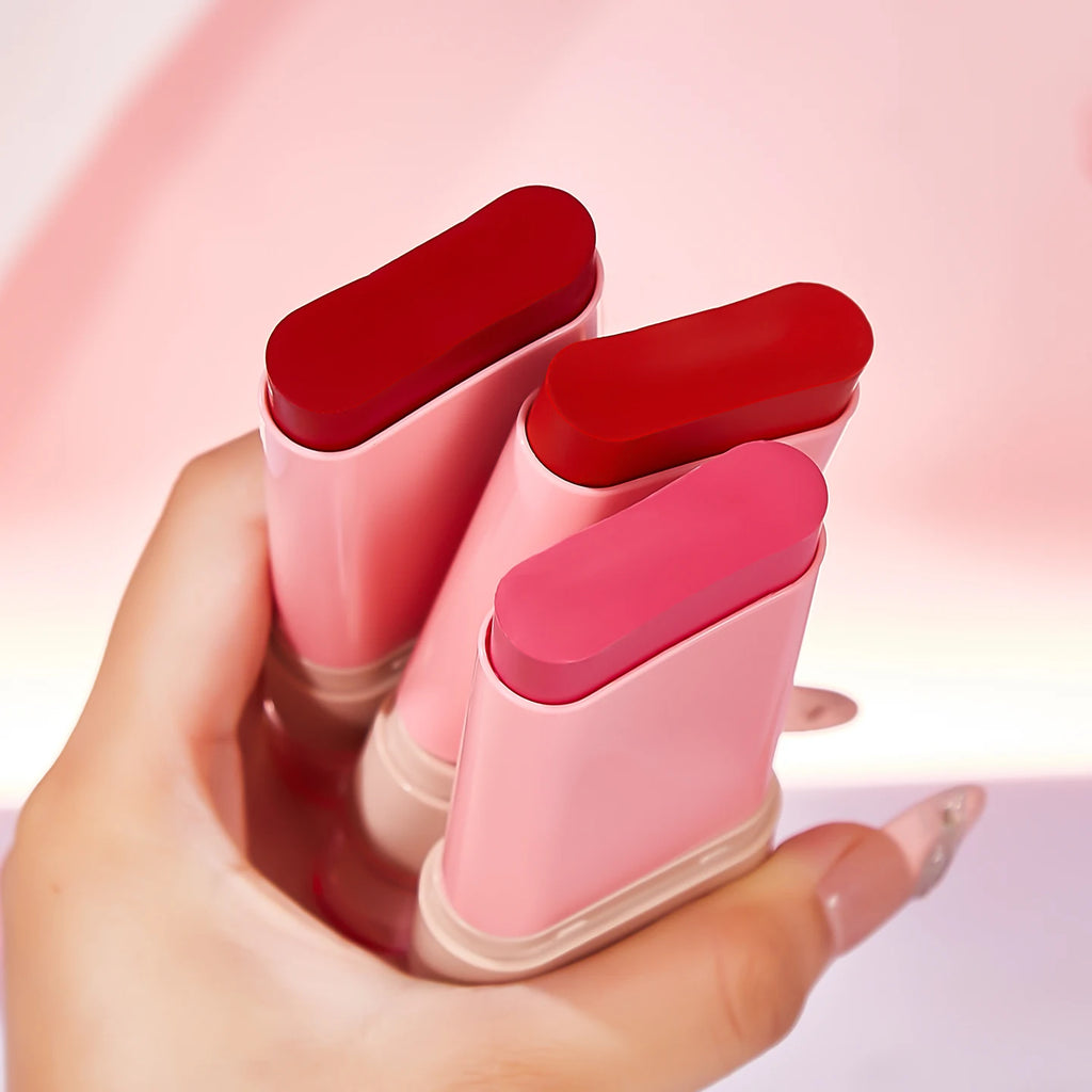 Blusher Stick Natural Lasting Delicate Light Not Easy Fade Creating Qme