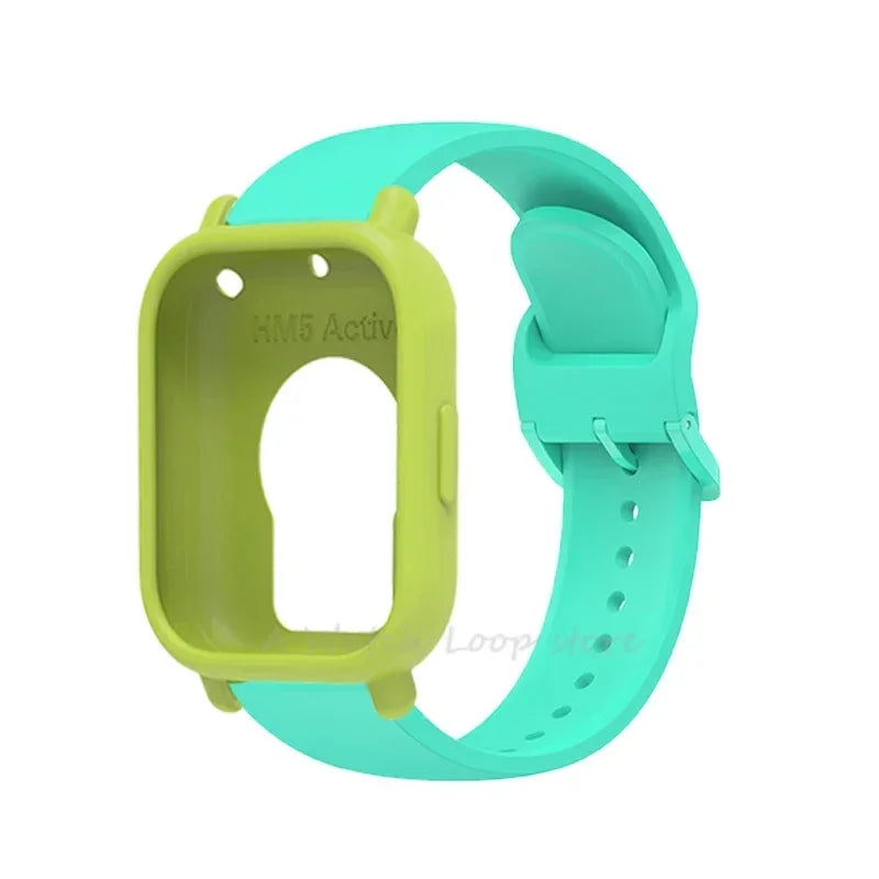 Silicone Case Strap Redmi Watch 5 Lite Active Repacement Bracelet