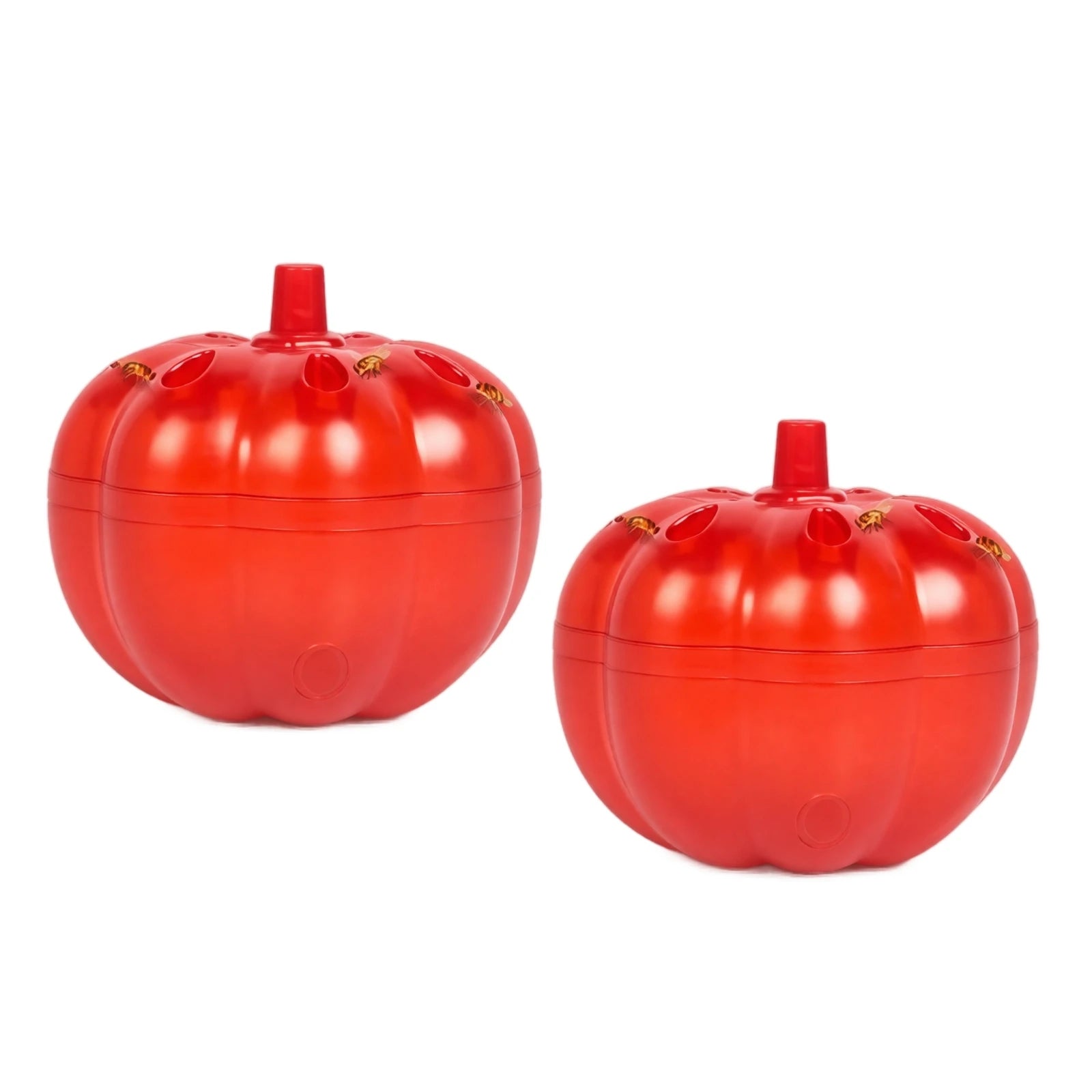 2PCS Pumpkin Shaped Effective Fly Trap Pest Insect Catcher Boxes Kitchen Reusable Multifunction Mosquitoes Pest Control Tools Qme