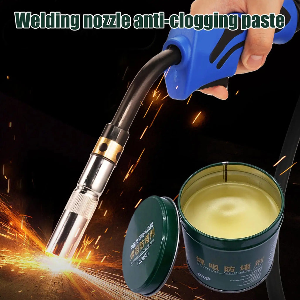 Welding Tip Gel 200g Cleaner Paste TIG/MIG Welder Nozzle Gel for Spatter Flux Spray Tools Equipment Machine Wire Qme