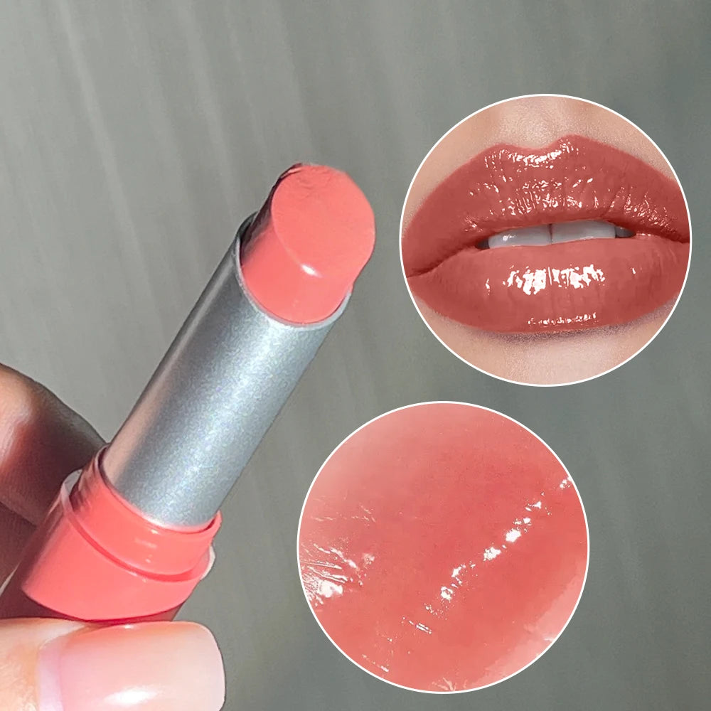 Hydrating Berry Shine Lipstick Long-lasting Plump Lip Cream Qme