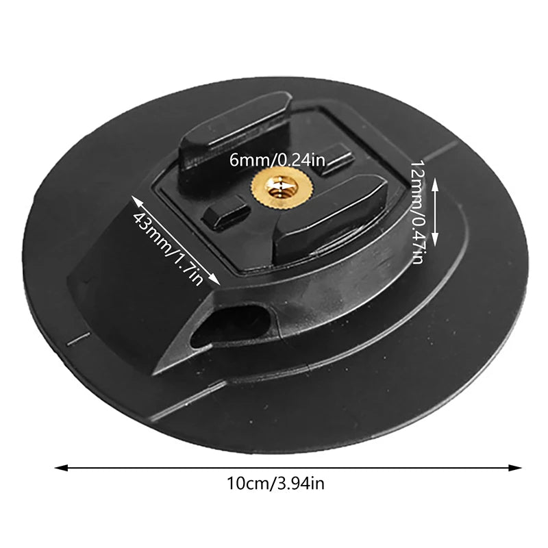 Surfboard Kayak Camera Mount Holder PVC Fixed Stand SUP Base Outdoor Qme