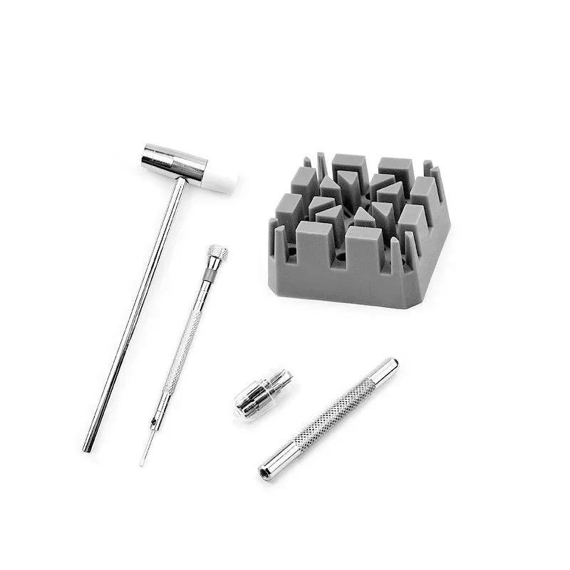Metal Watch Repair Tool Adjusting Watch Strap Tool Link Pin Tool Remover Easy Bracelet with Watch Pin Band To Remover Adjust Qme 04-5PACK