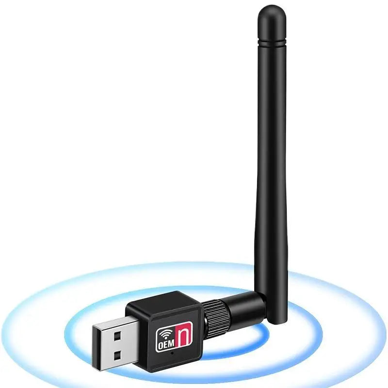 Usb Wireless Network Adapter AC1200 Wifi Receiver Desktop Computers Qme