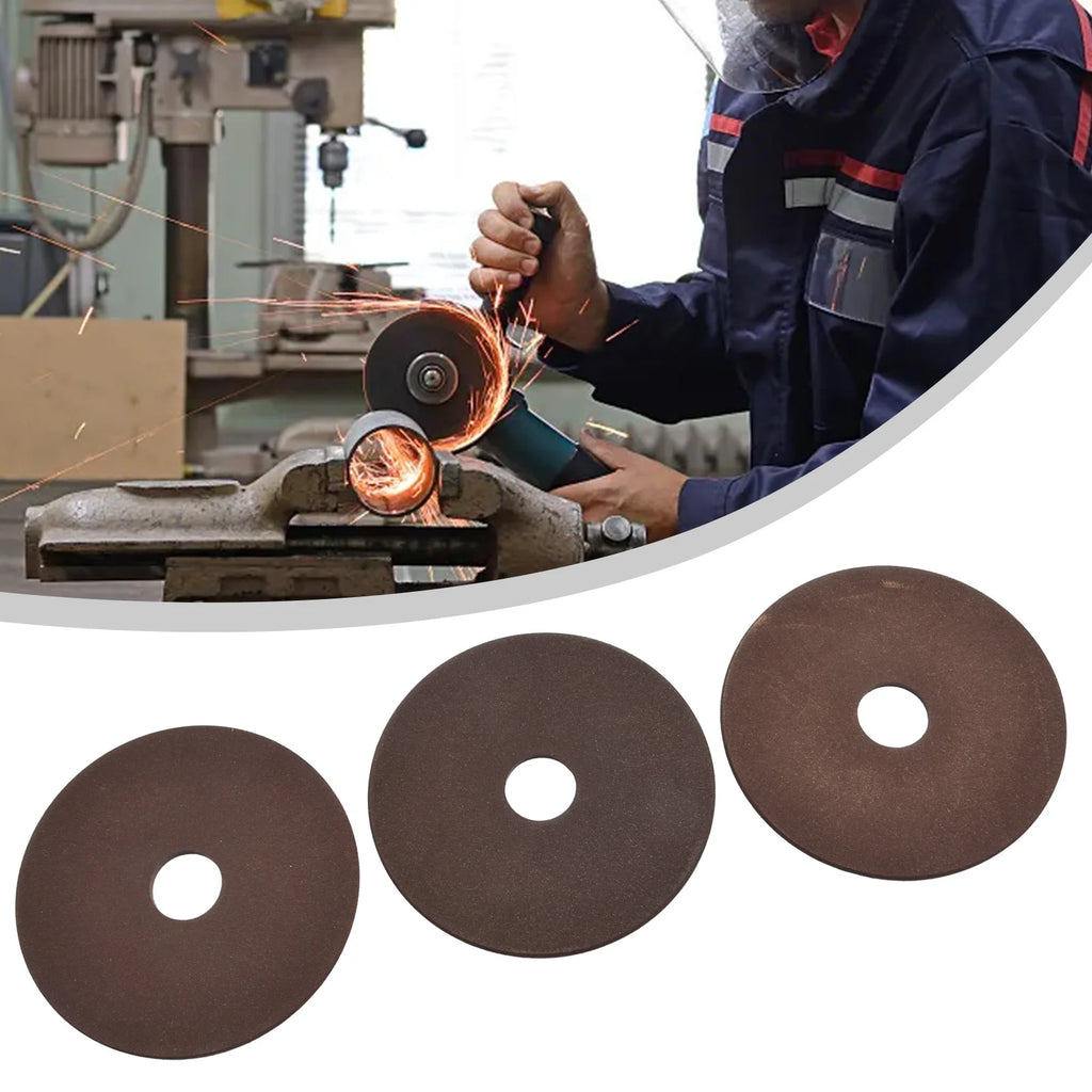 3 Pcs Grinding Wheel Sanding Disc 108*3.2*22mm Sharping Wheel For Chainsaw Sharpener Grinder Polishing 3/8" And 404 Chain Tool Qme
