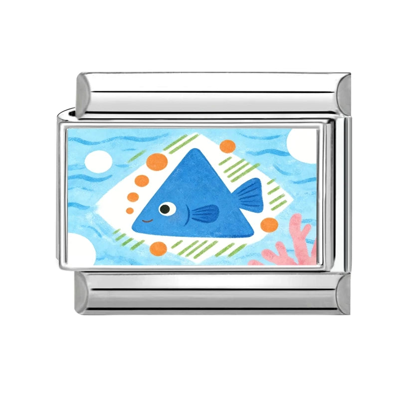Fashion Pink Skyscraper City Scenery Fish Cat Vase House Italian