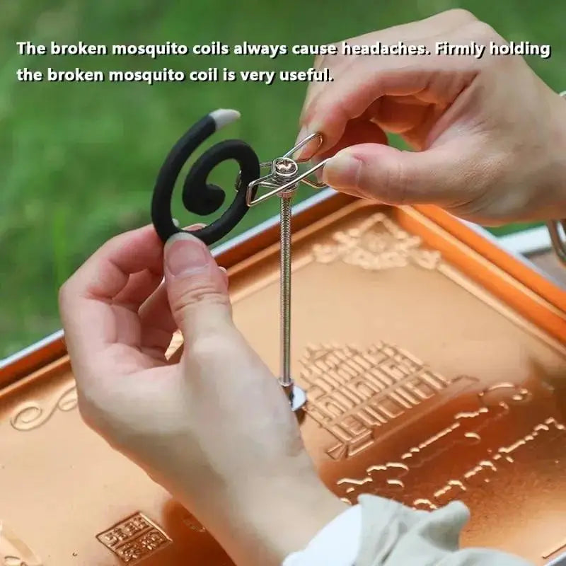 Movable Mosquito-repellent Incense Holder Vertical Frame Crocodile Qme
