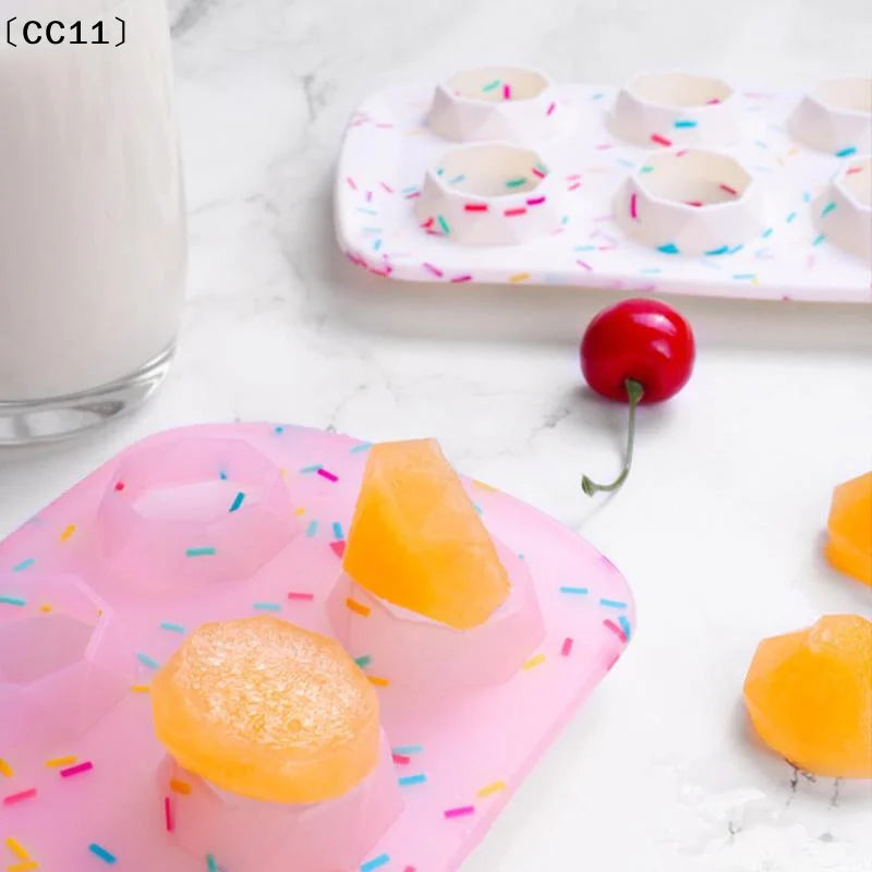 Mold Star Heart Shape Chocolate Candy Molds Silicone Trays Qme