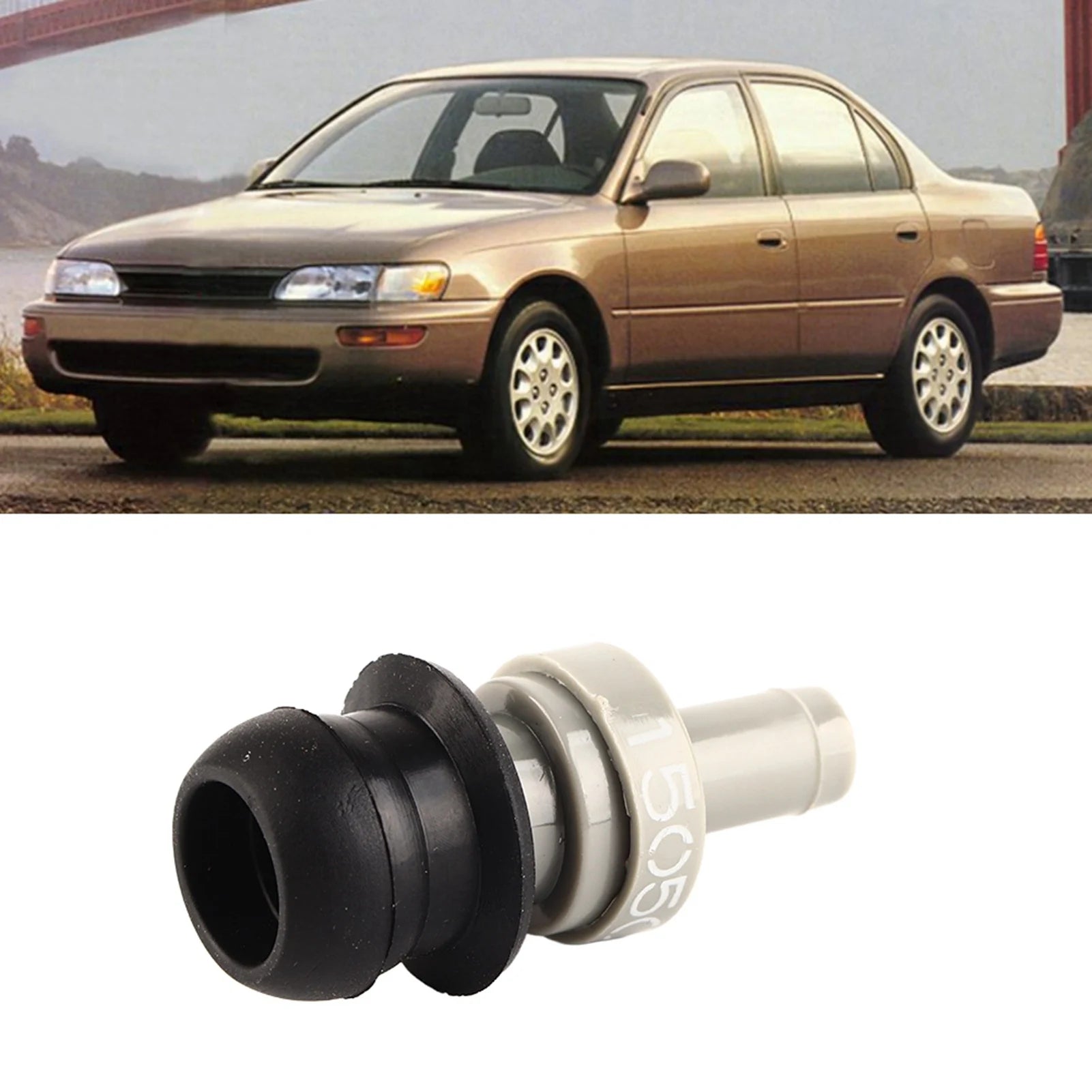 12204‑15050 One Way Valve Replacement Kit Fit for 4AFE 7AFE 1993‑1997 Car Accessories Filter Fit for Valve Qme