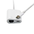 RJ45 network card connection adapter to network cable mobile phone Internet Ethernet converter two-in-one adapter Qme type-c 3 in 1