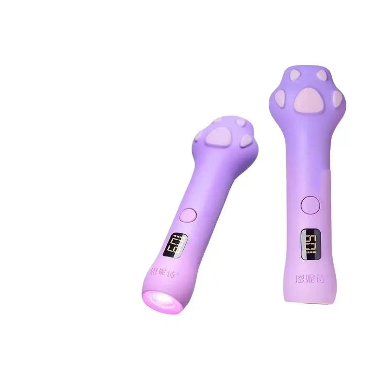 Cute Paw Rechargeable UV Nail Lamp Fast Curing LED Light Parent Child Qme
