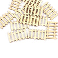 20pcs 3.9x5cm Natural Wooden Fence Carfts For Scrapbook Handwrok Supplies Decorations Home Blank Wood DIY Painting Accessories Qme Pine