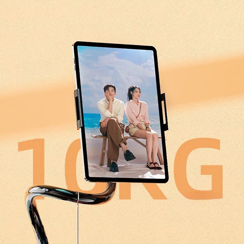 360 Degrees Lazy Bed Gooseneck Cell Phone Tablet Stand Adjustable Flexible Arm Mount Clip IPad Tablet IPhone Samsung Accessories Qme