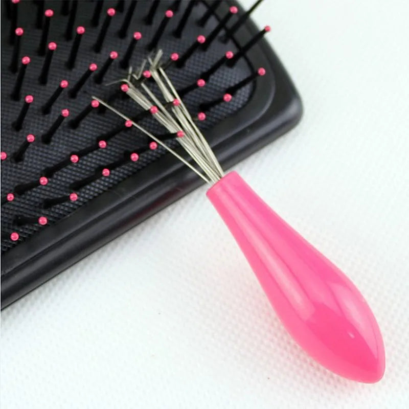 Comb Hair Brush Cleaner Plastic Metal Cleaning Remover Embedded Tool Qme