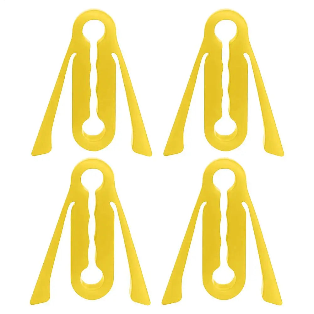 Silicone Car Door Latch Covers Shock Absorption Pad Noise Reduction Qme Yellow