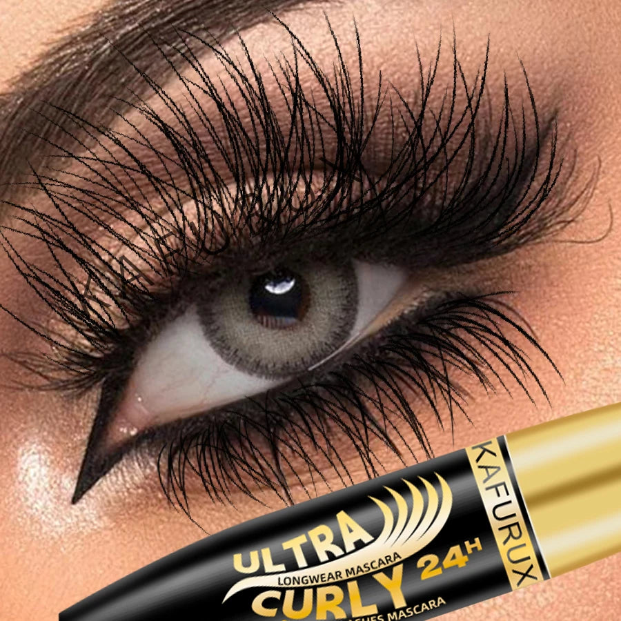 Mascara Lengthening Black Lash Eyelash Extension Eye Lashes Brush Qme
