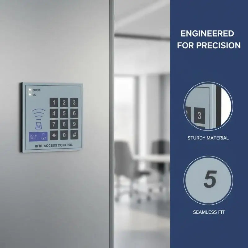 Keypad Mask Panel Coating IC ID Access Control System Device Machine Qme