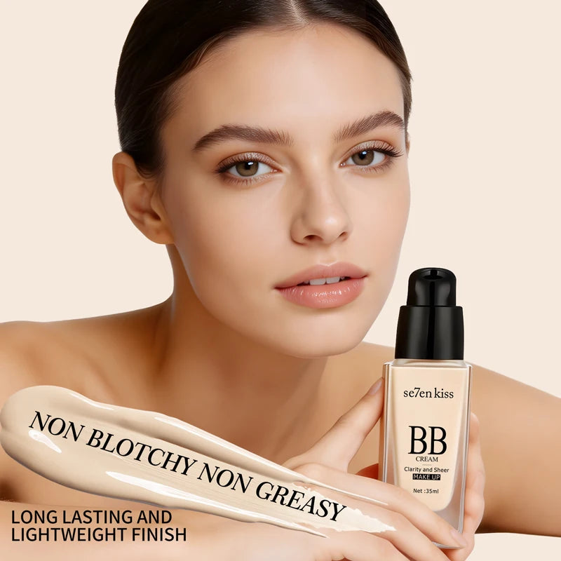 Lightweight Waterproof BB Cream Long-lasting Formula Refreshing Qme
